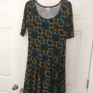 Lularoe Large Nicole Dress